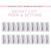 ICONSIGN 10 Pairs Pouch Eyelash Perm Lotion Lashes Lift Quick Perming 5 To 8 Minutes Beauty Makeup Tools