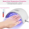 36W UV LED Lamp Nail Gel Dryer 12 LEDs Sensor Fingernail Toenail Gel Curing Machine Nail Art Painting