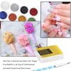 Nail  Acrylic Glitter Crystal Powder Monomer Manicure Tool Tips Brush Nails Art Decoration  DIY Pro Full Kit