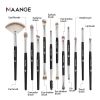 MAANGE 12 Pcs Makeup Brushes Set Eyeshadow Eyeliner Eyelash Eyebrow Brush Beauty Make up Blending Tools Maquiagem