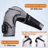 Cordless Shoulder Heating Pad Rechargeable Heated Shoulder Wrap Massager Shoulder Brace Supports