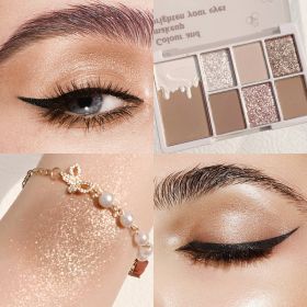 eyeshadow palette (Color: 02# Ice stuffed mahogany)