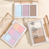 Cha Li Hua Nai three color contouring powder tray