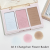 Cha Li Hua Nai three color contouring powder tray