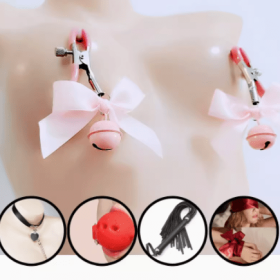 Nipple Clamps Punish The Nipple By Stimulating The Clitoris Bells (Option: G)